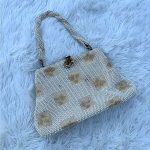 Vintage Lumured “Petite Bead” Evening Bag